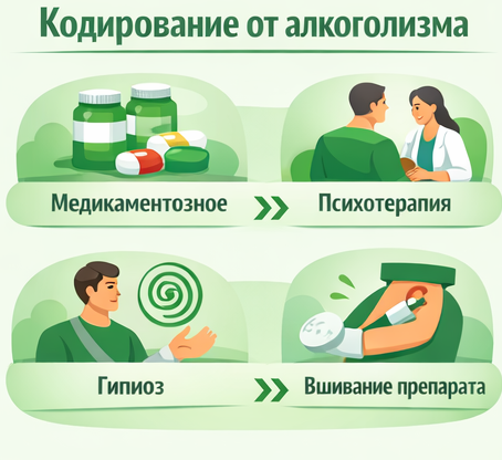 кодирование от алкоголизма в Боброве Санати